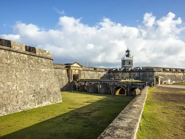Castillo San Felipe del Morro and its lighthouse in Old San Juan