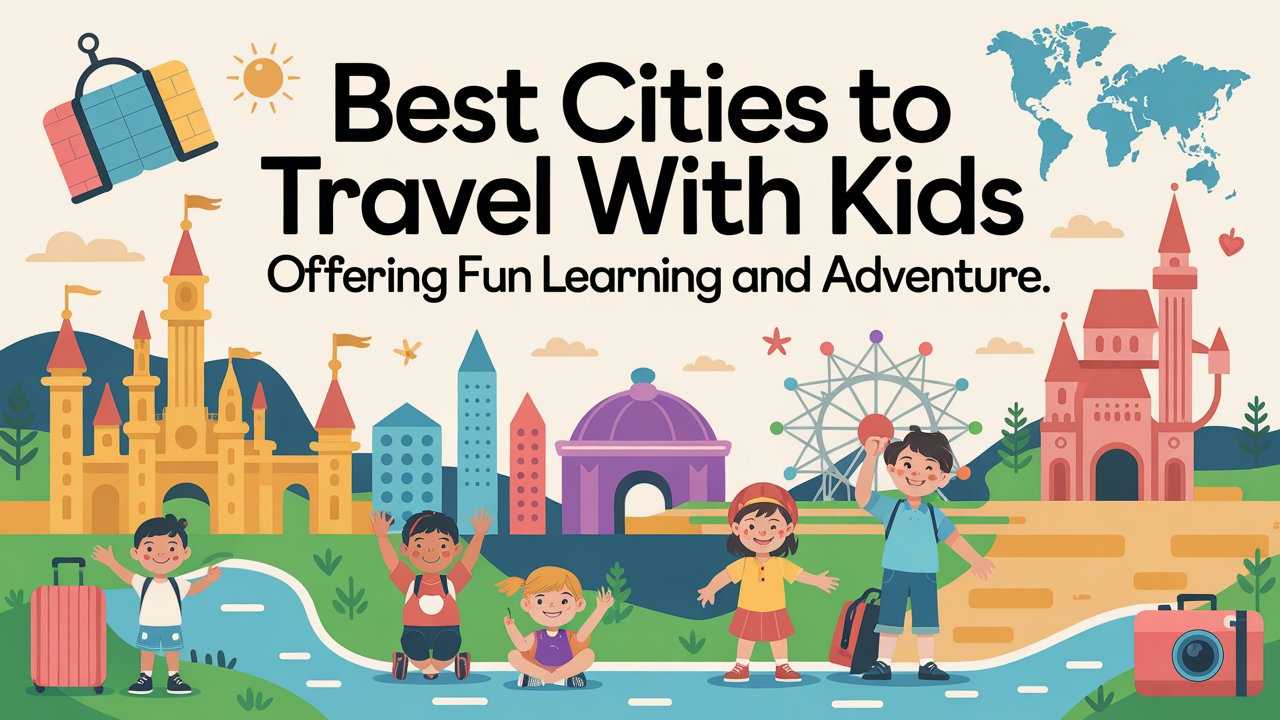  Best Cities to Travel with Kids Offering Fun Learning and Adventure 