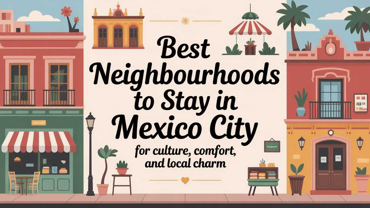  Best Neighbourhoods to Stay in Mexico City for Culture, Comfort, and Local Charm 
