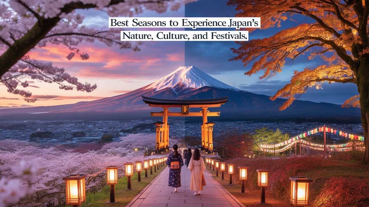  Best Seasons to Experience Japan’s Nature, Culture, and Festivals 