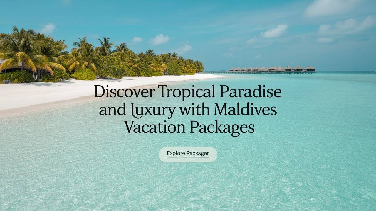 Discover Tropical Paradise and Luxury with Maldives Vacation Packages