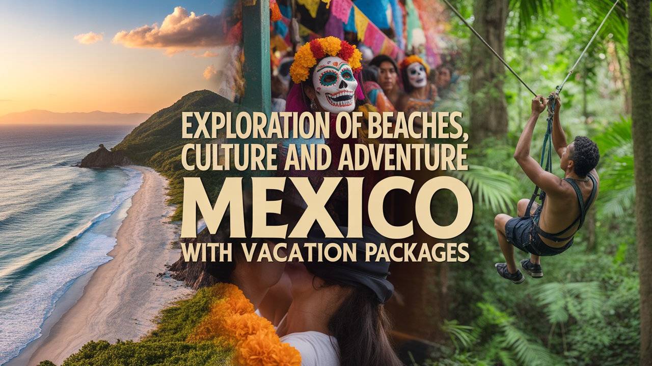 Exploration of Beaches, Culture and Adventure with Mexico Vacation Packages