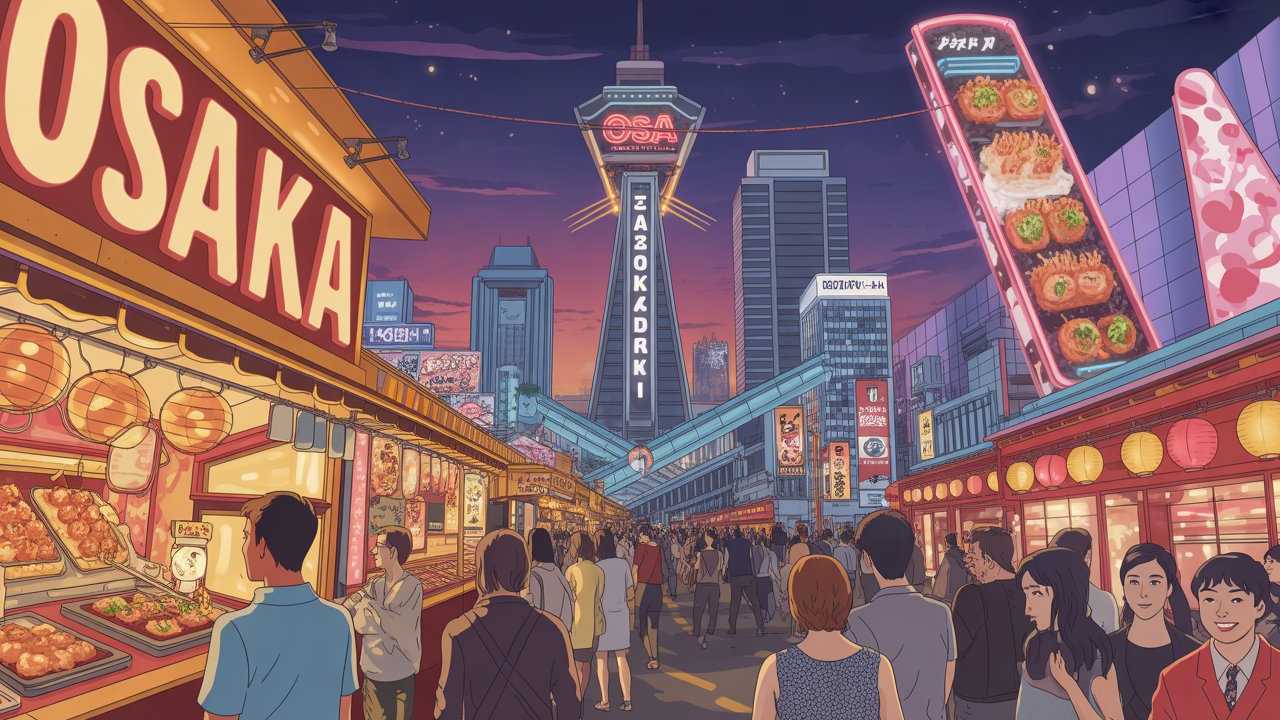  Explore Osaka from Street Food Delights to Futuristic Attractions 