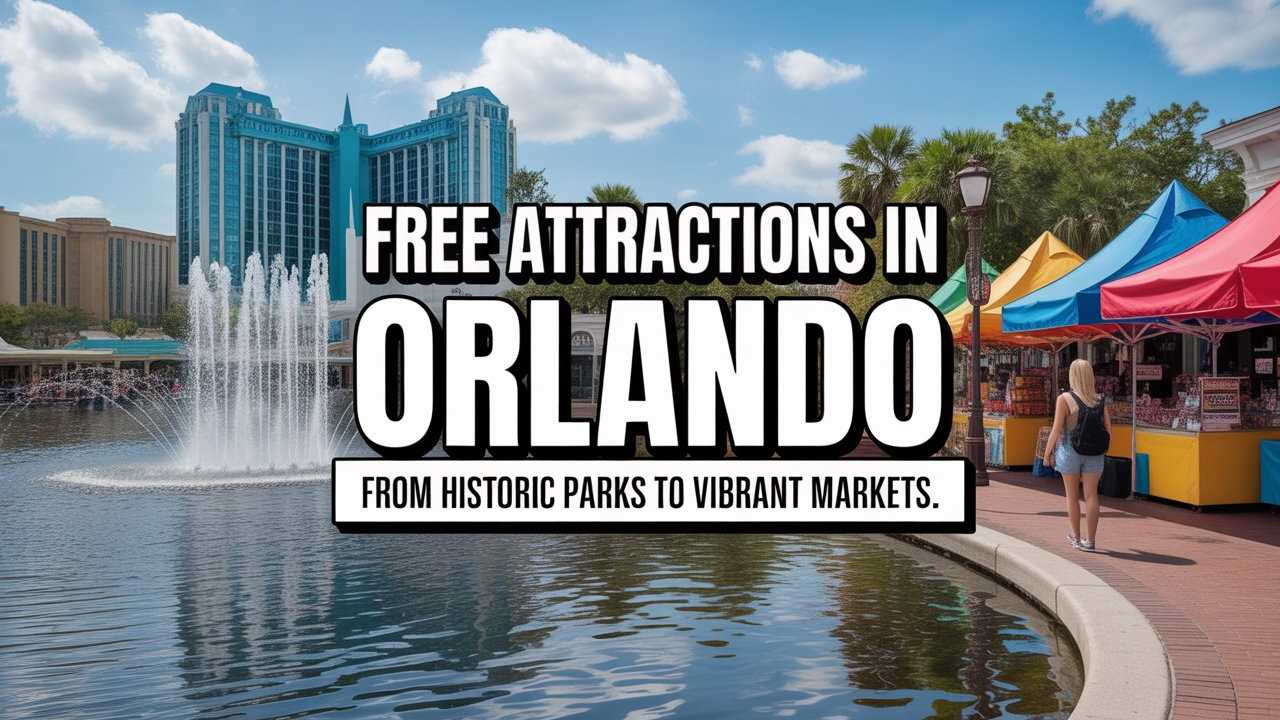  Free Attractions in Orlando From Historic Parks to Vibrant Markets 