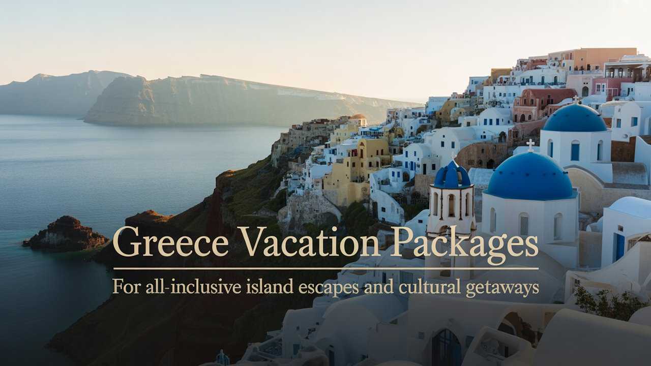  Greece Vacation Packages for All-Inclusive Island Escapes and Cultural Getaways 