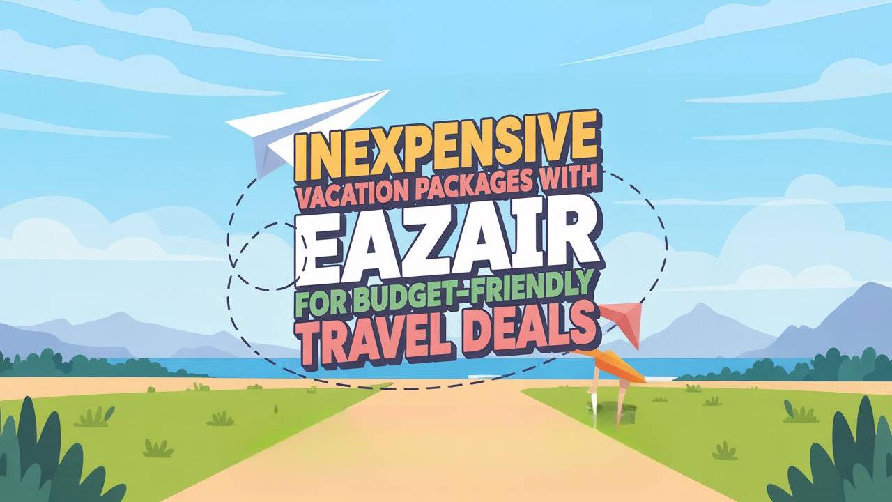Inexpensive Vacation Packages with EazAir for Budget-Friendly Travel Deals
