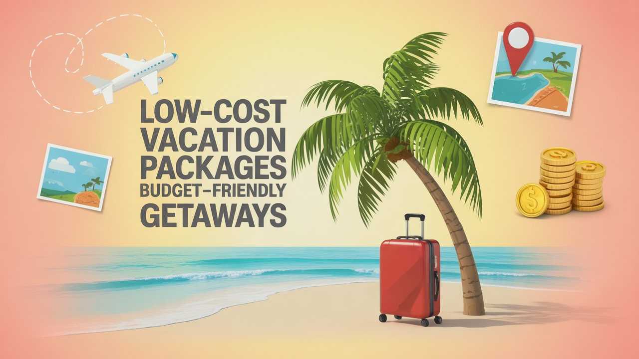 Low-Cost Vacation Packages for Budget-Friendly Getaways