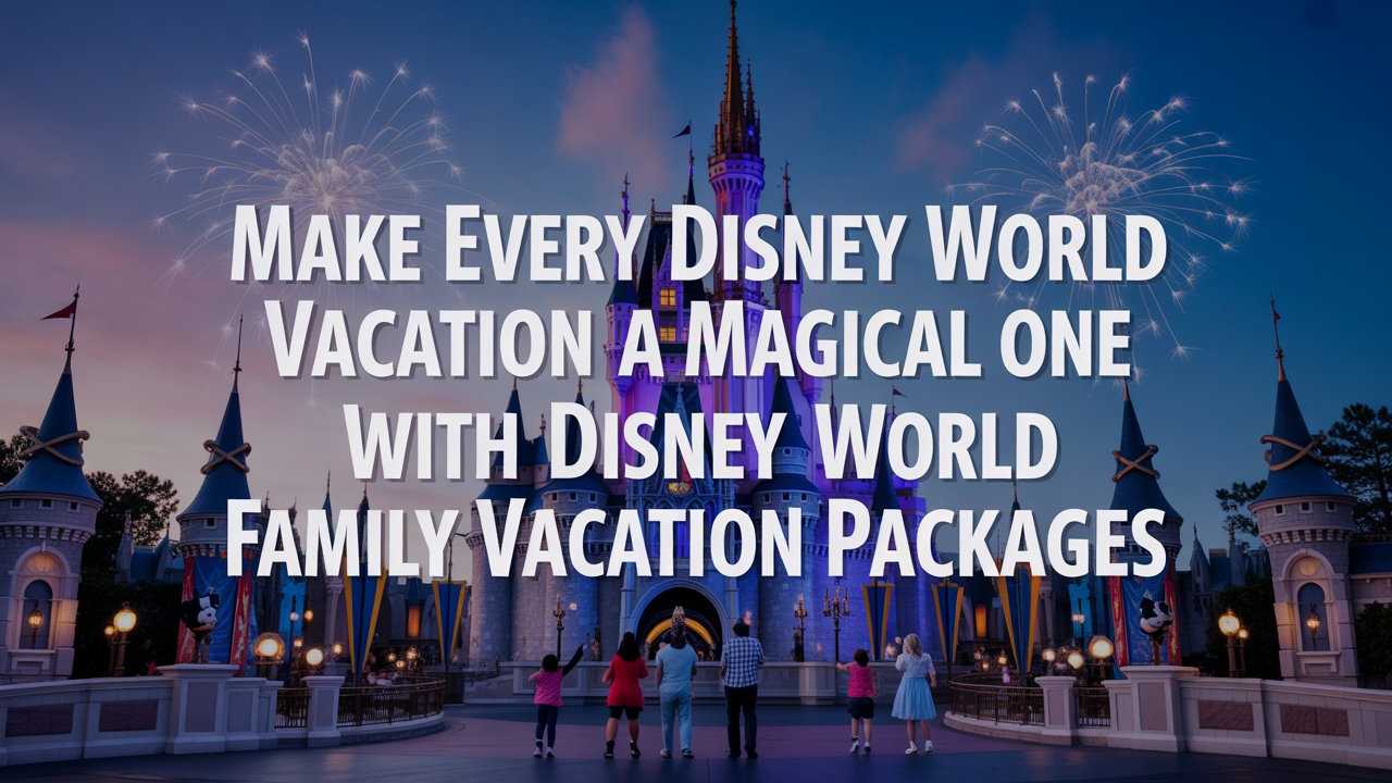  Make Every Disney World Vacation a Magical One with Disney World Family Vacation Packages 