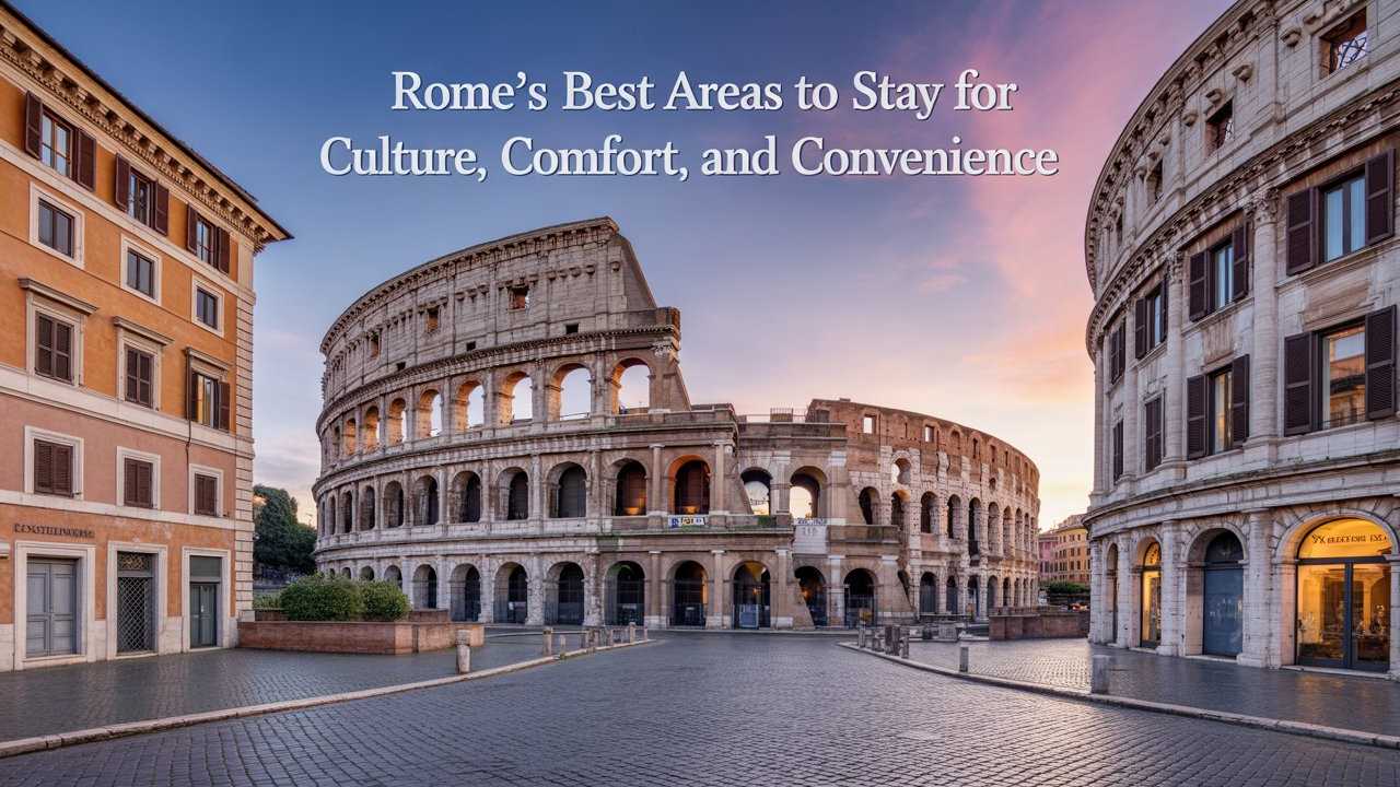  Rome’s Best Areas to Stay for Culture, Comfort, and Convenience 