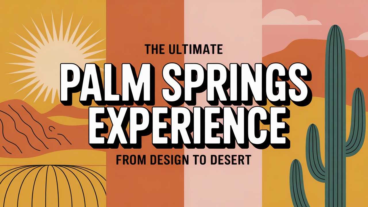 The Ultimate Palm Springs Experience From Design to Desert