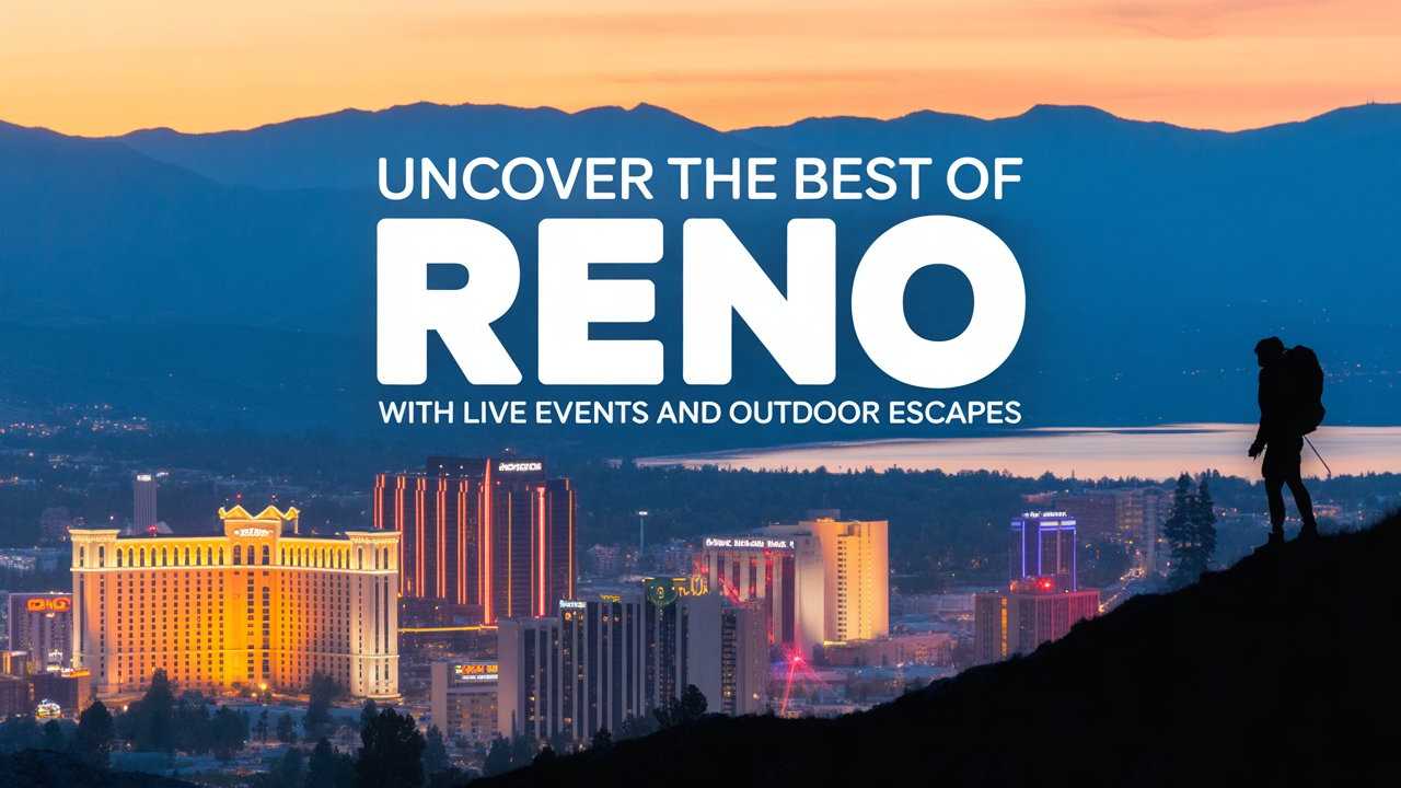 Uncover the Best of Reno with Live Events and Outdoor Escapes